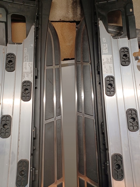 фото №3, Porsche cayenne 7p5 планка пороговая градус порог