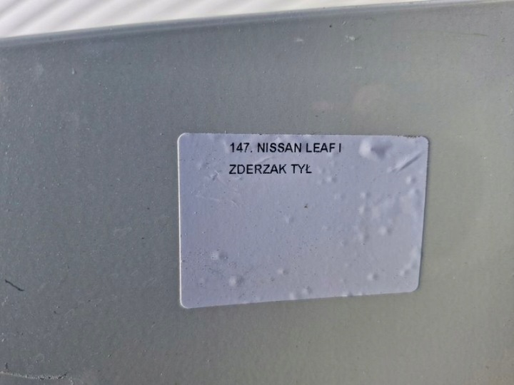 фото №7, Nissan leaf i 1 задний бампер