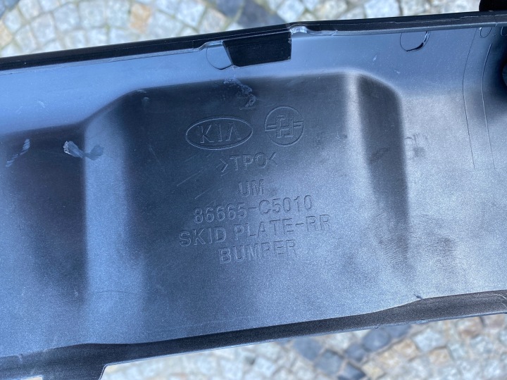 фото №13, Kia sorento 3 iii спойлер накладка бампера зад 86665-c5010 оригинал