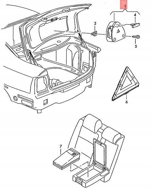 фото №6, Wsparcie w кольорі чорний satynowym vag audi a4