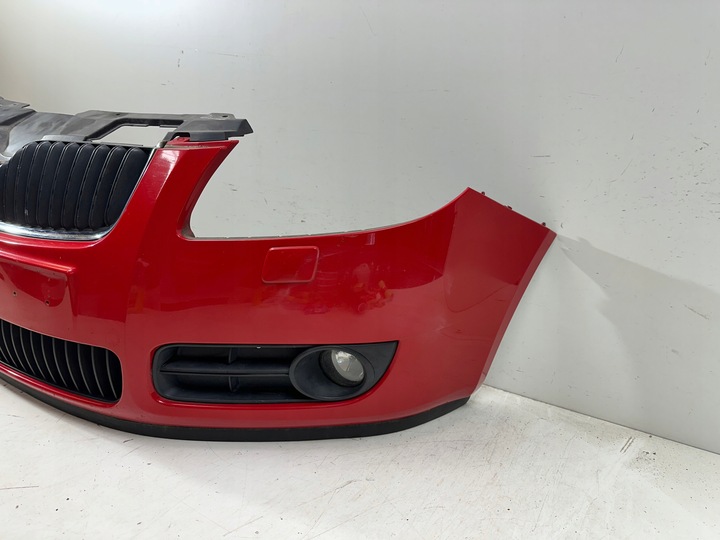 фото №8, Бампер перед skoda fabia ii roomster передний рестайлинг омыватель