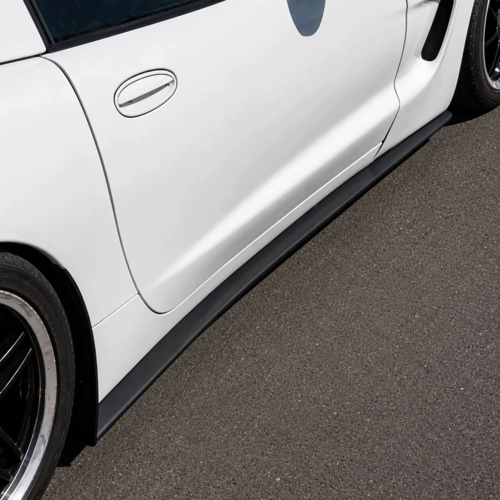 фото №13, Планки накладка порогові eos – чорний mat chevrolet corvette c5 1997-2004