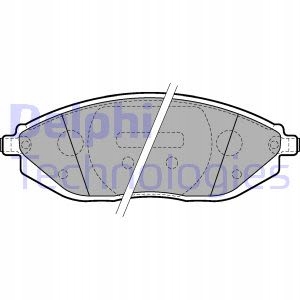 фото №4, Гальмівні колодки гальмівні delphi lp2218