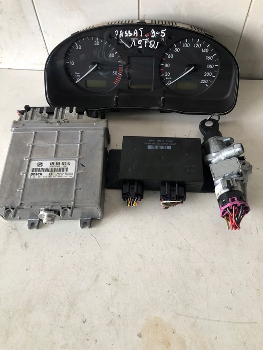 фото №1, Блок управления набор стартовый volkswagen passat b5 1.9 tdi 028906021gl