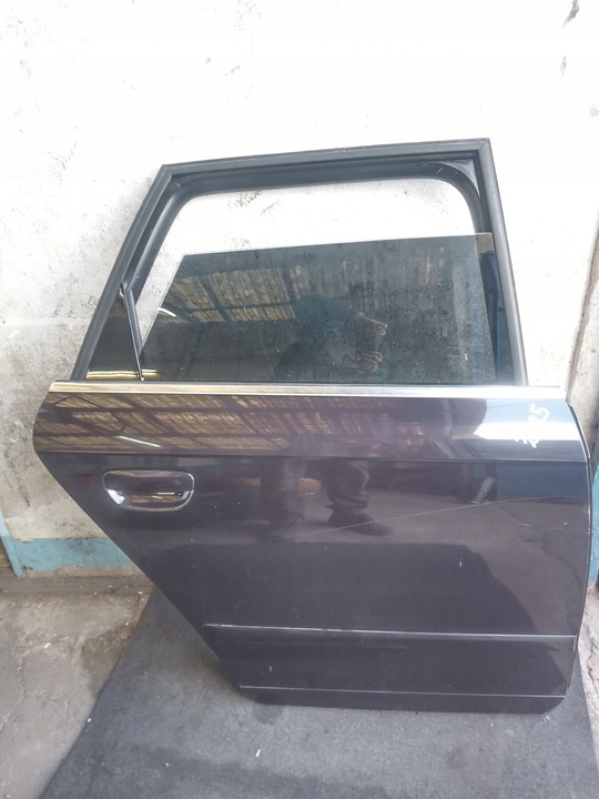 фото №1, Дверь правые зад audi a4 b7 цвет śliwka