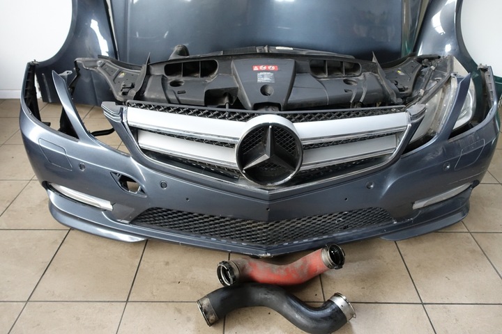 фото №4, Mercedes w207 перед капот бампер pas 2.2 755 радіатор купе amg