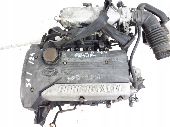 фото №10, Двигатель стойка g4jp hyundai sonata iv kia magentis 2.0 16v