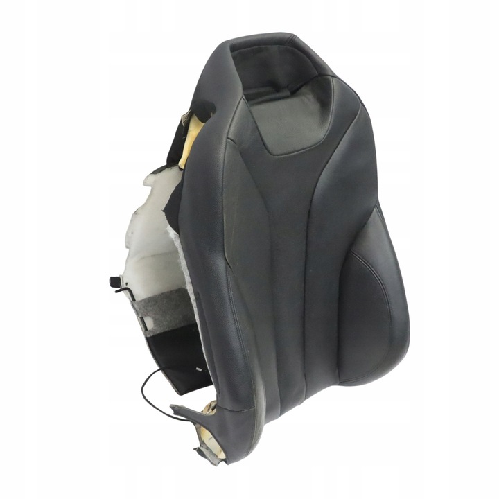 фото №9, Bmw f33 чохол сидіння спинка з підігрівом перед правий шкіра чорний