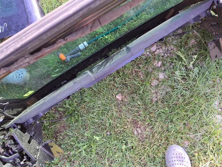 фото №9, Megane ii cc кабриолет стекло зад задняя полка обтекатель nv676 оригинал