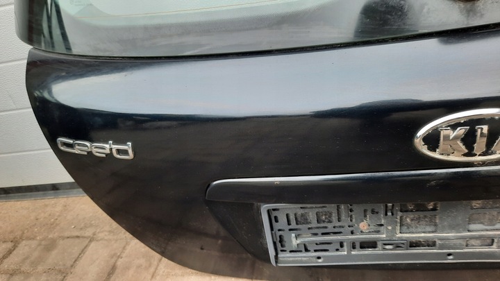 фото №5, Задня кришка kia ceed 07r hb 1k чорний перлина