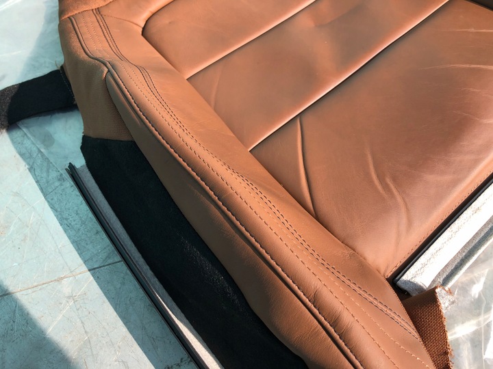 фото №5, Mercedes w213 сиденье левый обшивка сиденья водителя