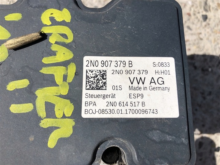 фото №5, Насос блок управления abs esp crafter ii man tge 17-21