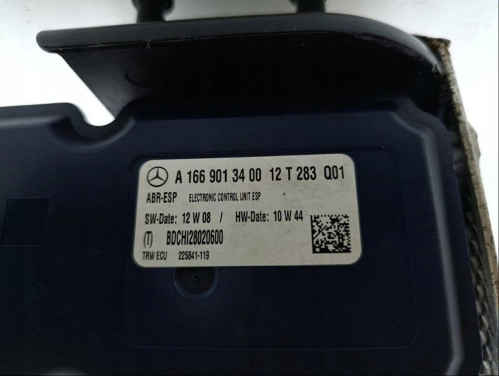 фото №9, Mercedes-benz gl x166 2013 блок керування  / модуль abs a1664314612