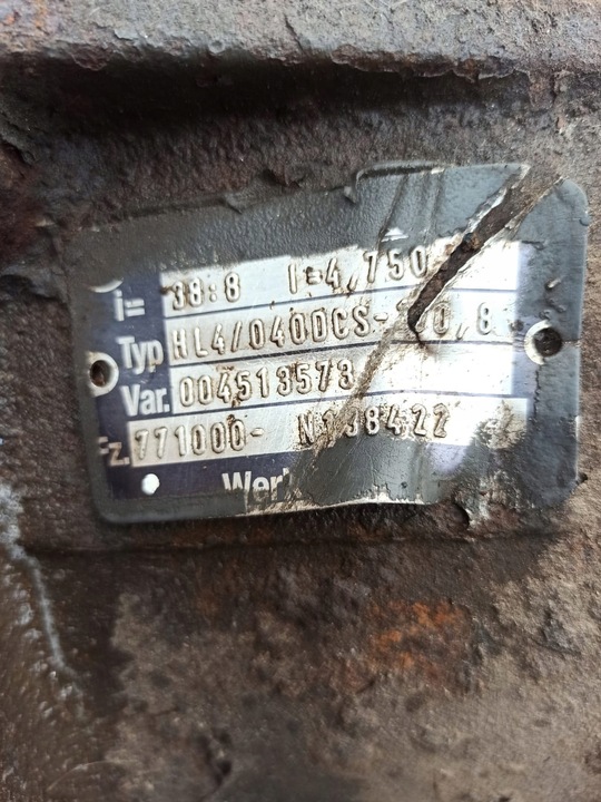 фото №9, Вкладка моста диференціал iveco man daf renault mercedes