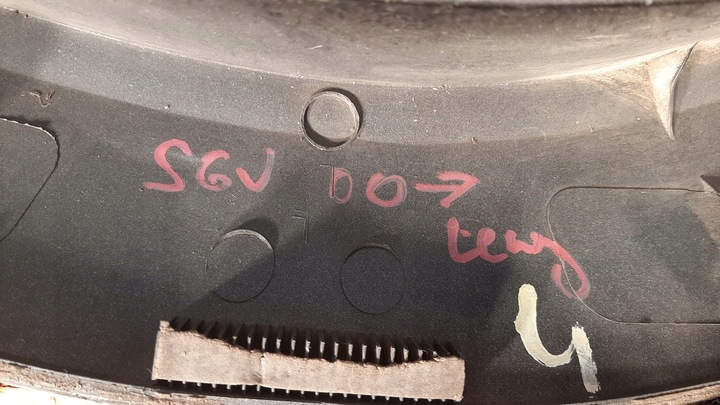 фото №8, Suzuki grand vitara ii планка захист накладка крила ліва 77650-65das