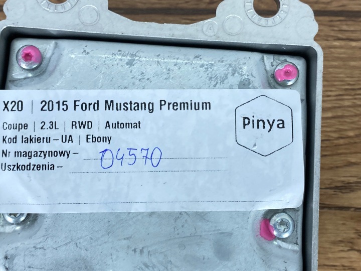 фото №6, Модуль датчик подушок подушка  ford mustang vi 2015+ usa