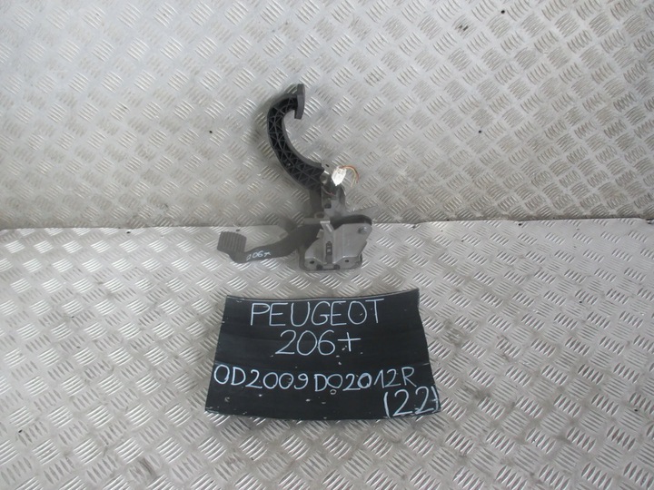 фото №5, Педаль тормоза сцепления peugeot 206+ 1.4 b. 8v 09-12 r. 5d