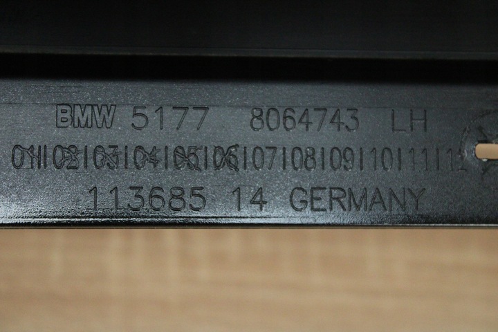 фото №12, Накладка пороговая левая bmw 5 g30 g31 lci m набор 475 чёрный sapphire 25 km!