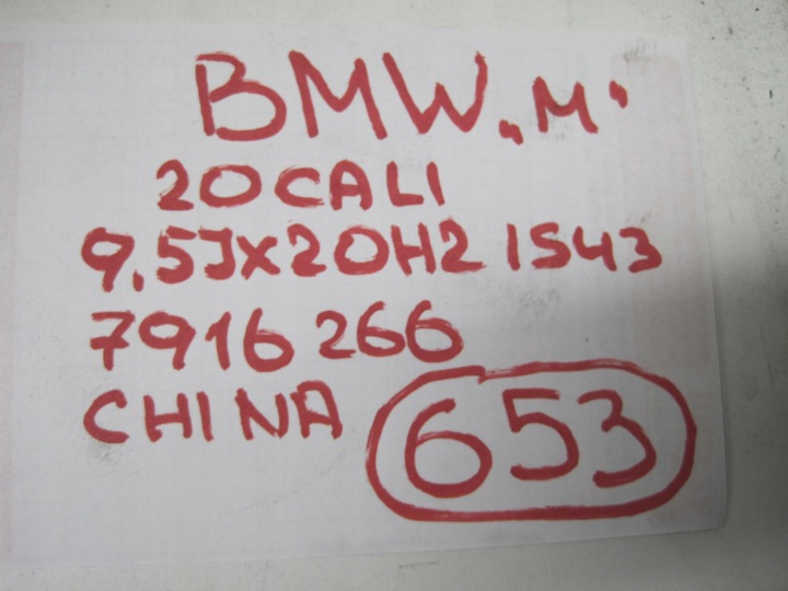 фото №11, Диск bmw x3 g01 x4 g02 m r20 7916266 номер 653