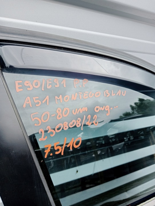 фото №12, Дверь правая перед bmw e90 e91 a51 montego синий