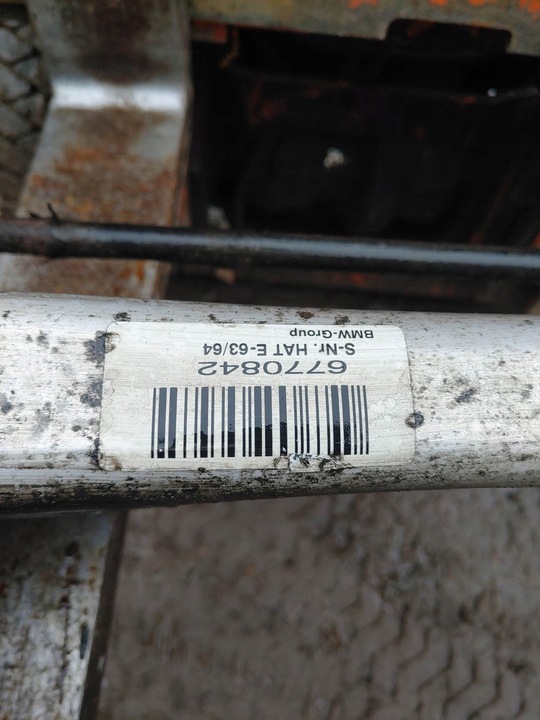 фото №8, Bmw e63 рестайлинг тележка балка подвешивание зад комплект