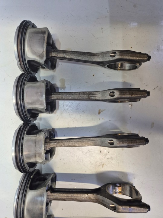 фото №10, Поршень шатун кільця bmw 3.0 3.0i n52 n52b30 e60 e65 e90 f25 f10 f01