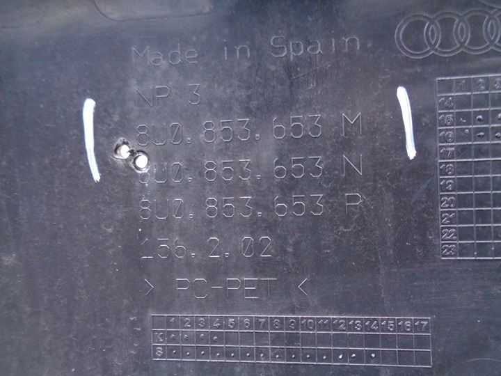 фото №7, Решітка решітка радіатора audi q3 8u 8u0 14- рестайлінг чорна s-line