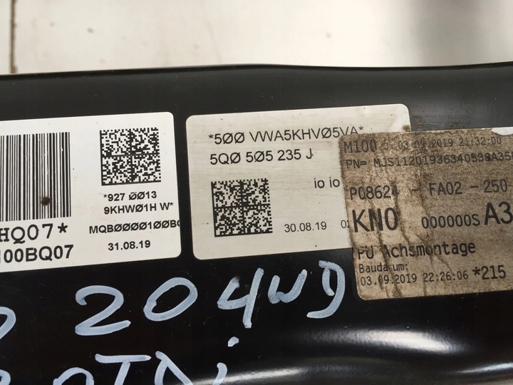 фото №8, Seat tarraco 4x4 2.0 підрамник візок підвішування зад