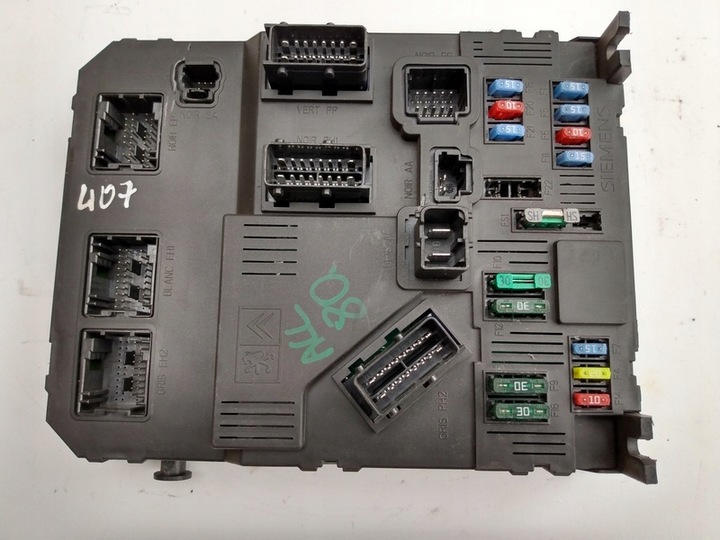 фото №1, Модуль bsi 9655708480 citroen peugeot 407 2.0 hdi