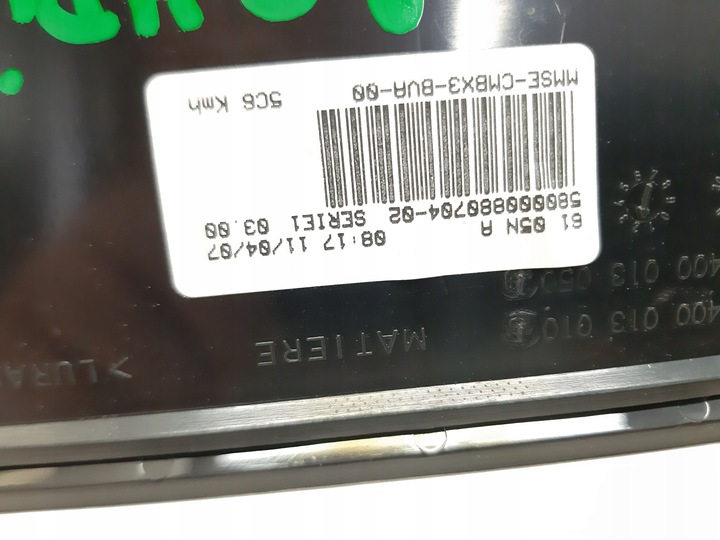 фото №8, Спидометр citroen c5 i fl автомат 2.0 hdi 9655609180