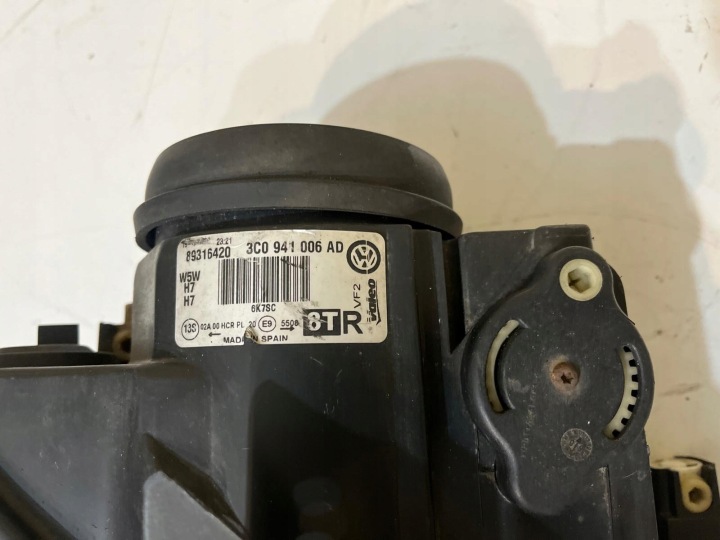 фото №9, Vw passat b6 05-10r права фара праве перед передня комплектна 3c0941006ad