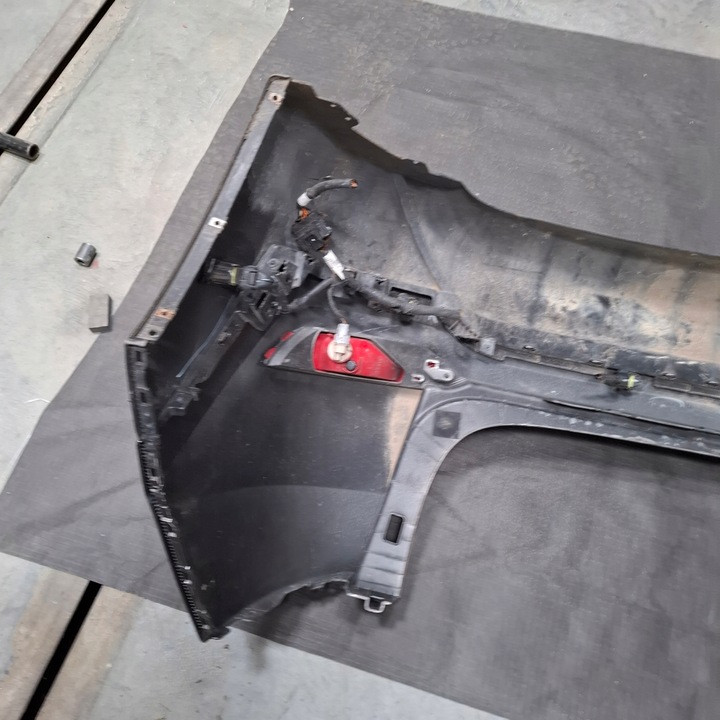 фото №14, Hyundai tucson ii 2 3 iii 15- бампер зад задній xn3 сірий pdc w колір demon