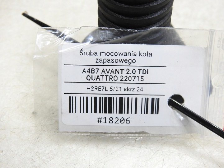 фото №6, Винт колёса запасного audi a4 b7