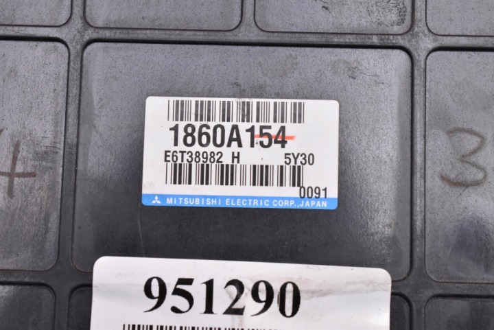 фото №7, Блок керування двигуном (ecu) e6t38982h 1860a154 mitsubishi outlander i 2.0 16v 136 km