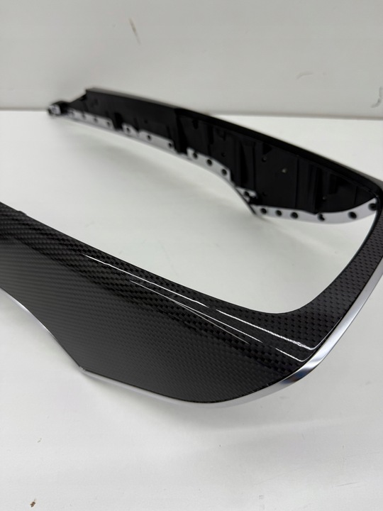 фото №12, Audi a6 s6 c7 планки декори інтер'єру двері тунелю карбон карбон адаптер комплект