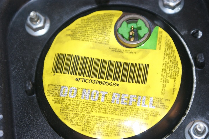 фото №10, Подушка подушка безопасности водителя opel astra h 13168455