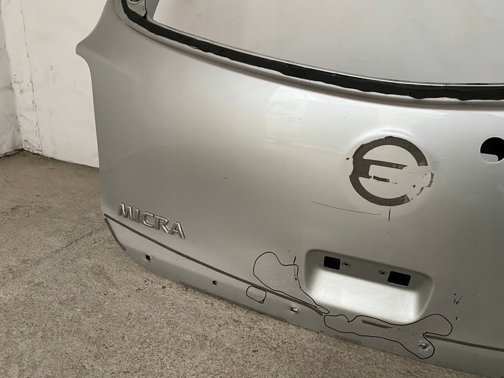 фото №9, Nissan micra k13 рестайлинг крышка багажника задняя познань биржа