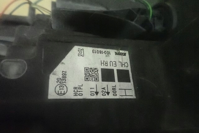 фото №8, Лампа права фара nissan qashqai 2 ii 2014-