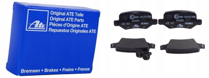 фото №16, Тормозные колодки тормозные mercedes зад w168 vaneo 1, набор + niezbędnik водителя #1