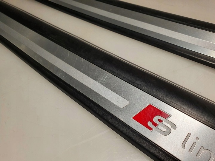 фото №12, Audi q3 8u 2014 планки порогові s-line комплект оригінал алюміній 8u0853373b