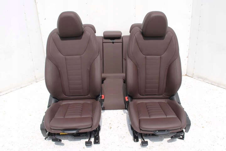 фото №6, Bmw 3 g20 сидіння комплект сидінь сидінь сидіння оббивка + обшивки drzwio