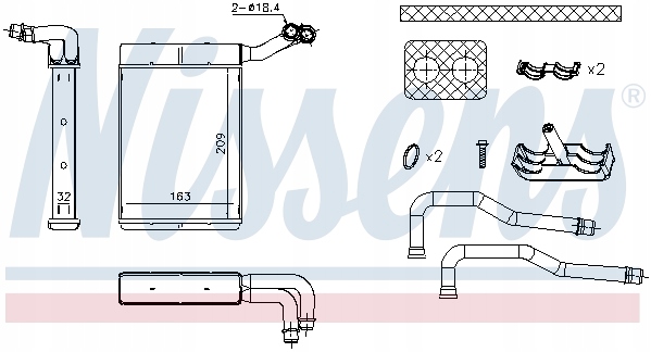 фото №2, Обігрівач citroen c5 04- , citroen c6 05- , peugeot 407 04-