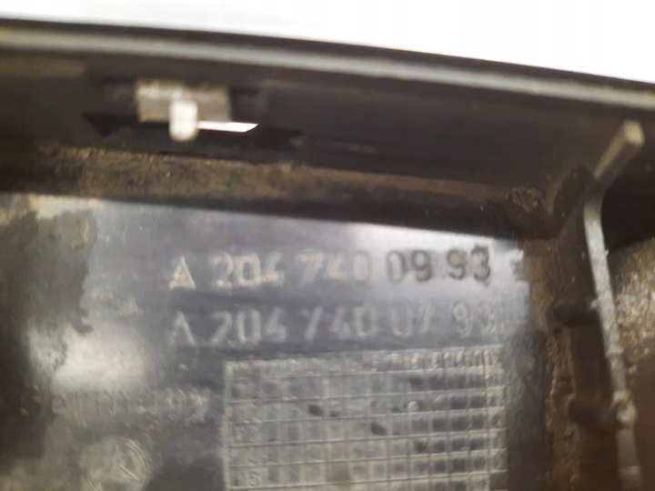 фото №6, Mercedes c-klasa w 204 07-14 накладка зад задня хром a2047400993