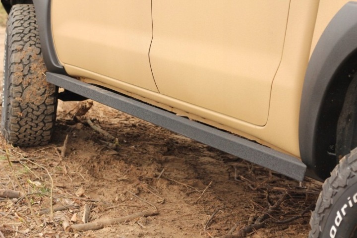 фото №13, Пороги боковые стальные toyota hilux vigo 2005-2015 more 4x4