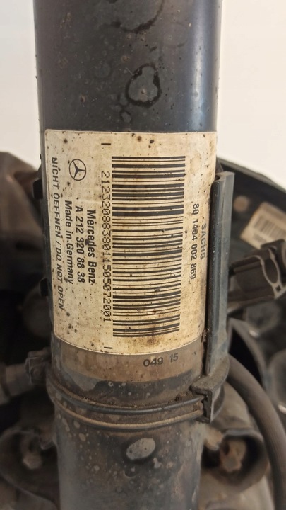 фото №10, Mercedes w212 поворотный кулак левый перед 2.2cdi