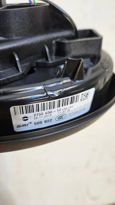 фото №6, Дзеркало електричні праве mini r56 5 pin 2755636 нове
