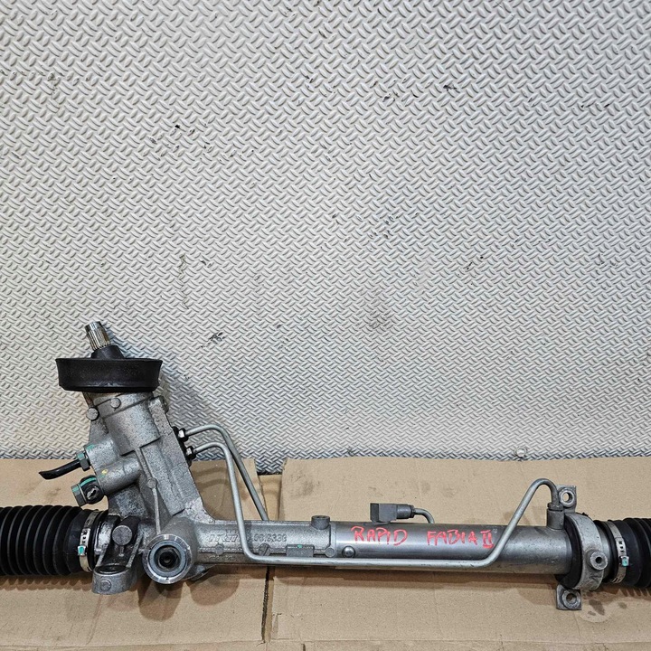 фото №5, Audi a1 polo iv 1.6 tdi rapid fabia рейка рульового управління трансмісія кермова eu