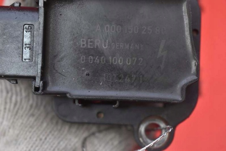 фото №9, Катушка зажигания a0001502580 mercedes c-klasa w204 1.8 cgi 156 km 07-12