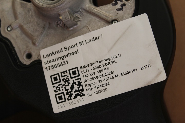 фото №9, Кермо bmw м-пакет g20 g21