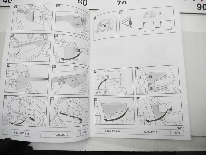 фото №7, Набір naklejek бокових renault twizy 8201303831